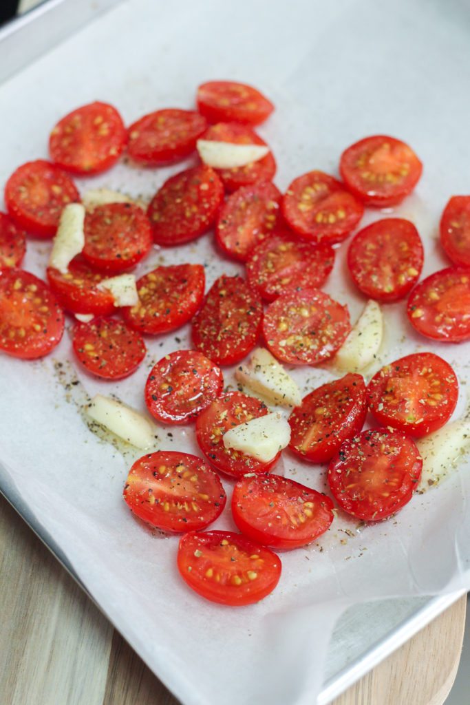 Roasted Tomato Bruschetta