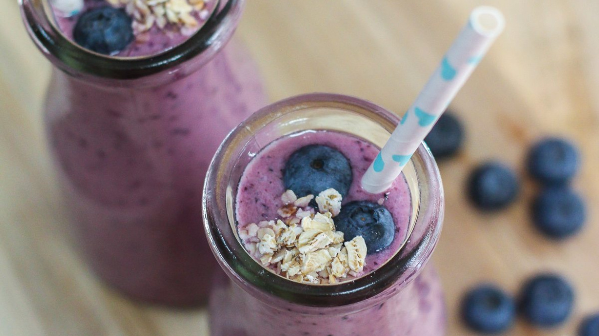 Blueberry Pie Smoothie
