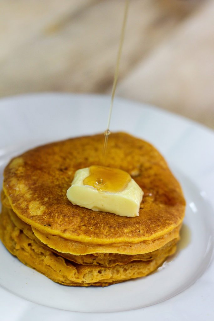 Delicious Pumpkin Spice Pancakes