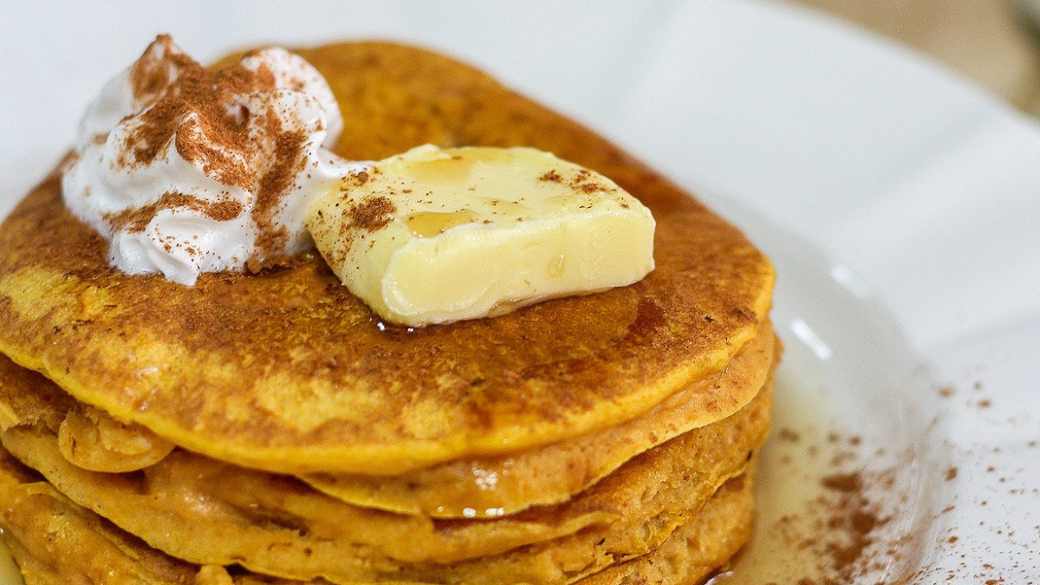 Delicious Pumpkin Spice Pancakes