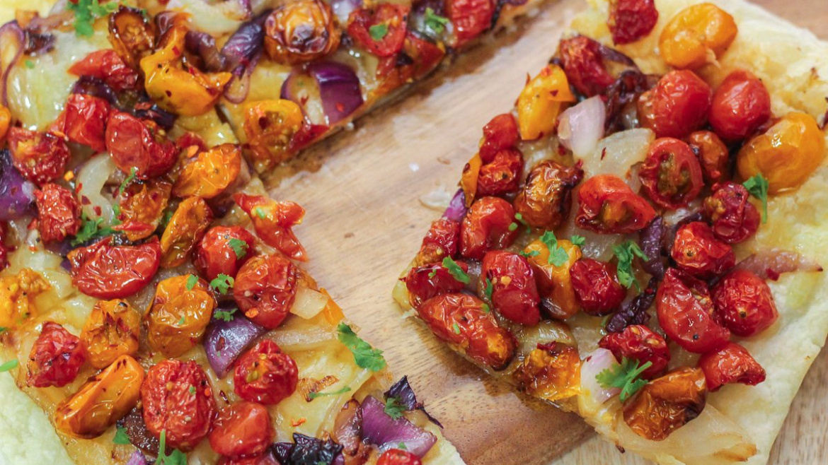 Tomato and Onion Tart