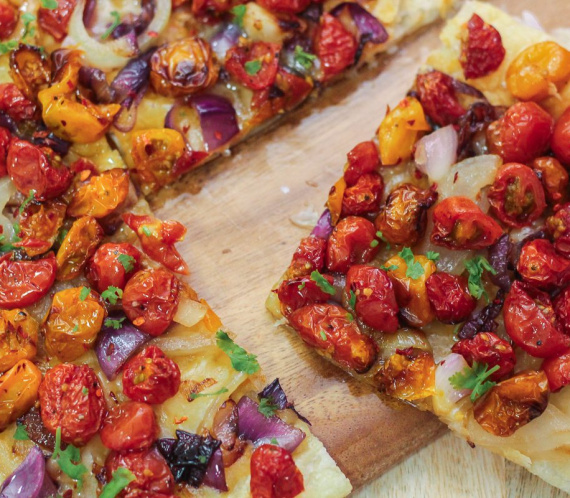 Tomato and Onion Tart