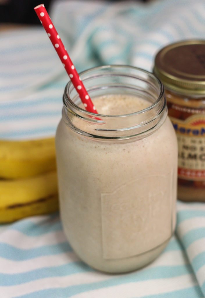 Almond Butter Banana Smoothie