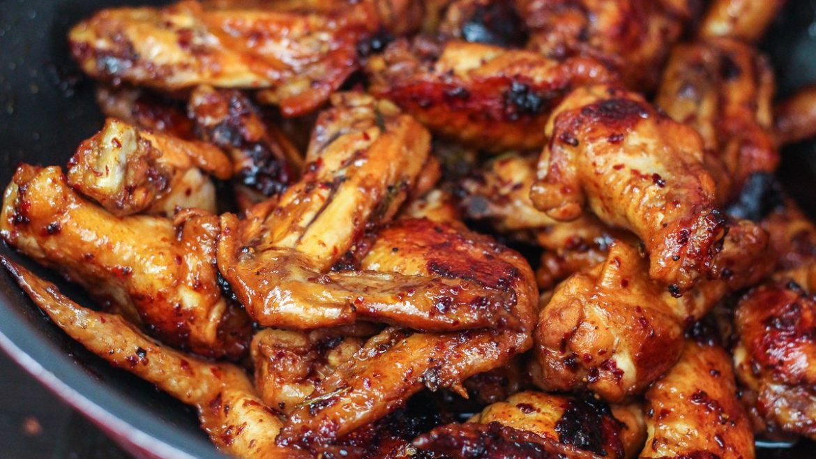 Delicious Stovetop Honey Chicken Wings