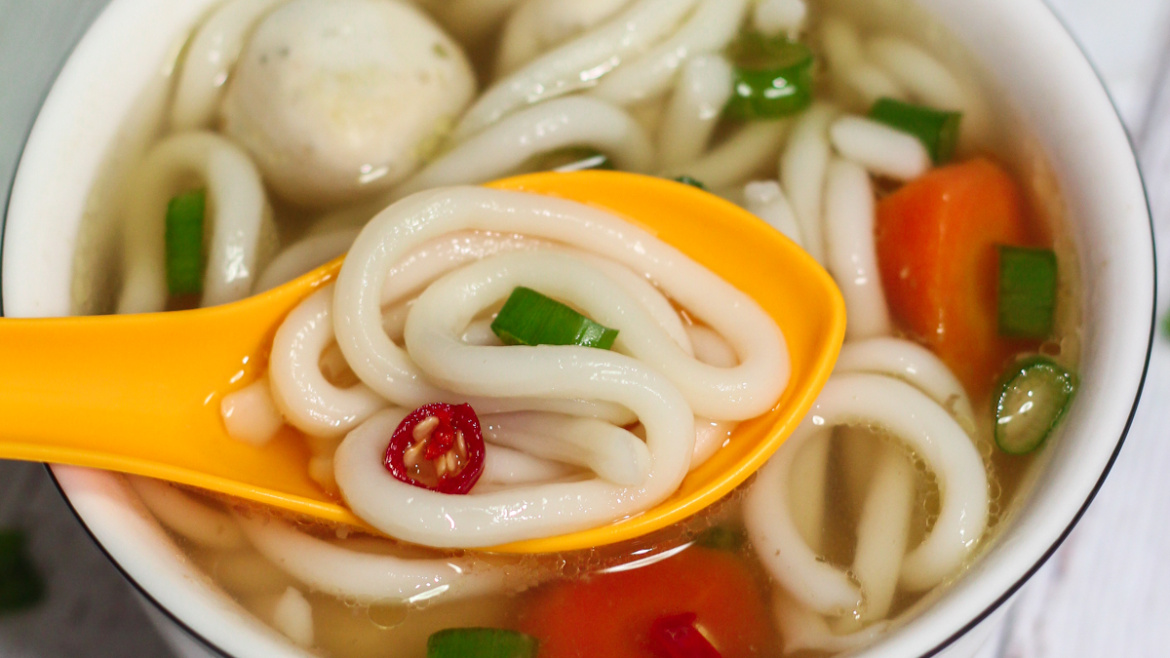 15 Minute Udon Noodle Soup