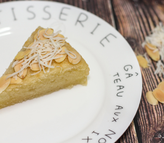 Basbousa Recipe - Semolina Cake