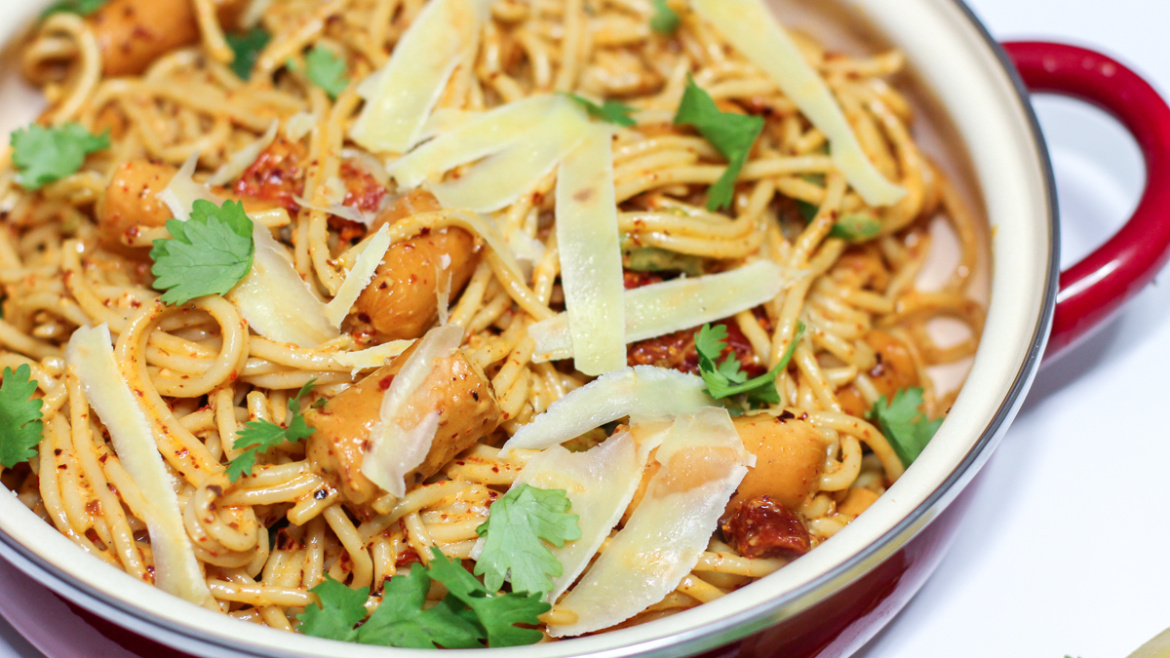 Delicious Sausage Aglio Olio