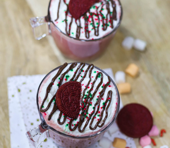 Red Velvet Hot Chocolate