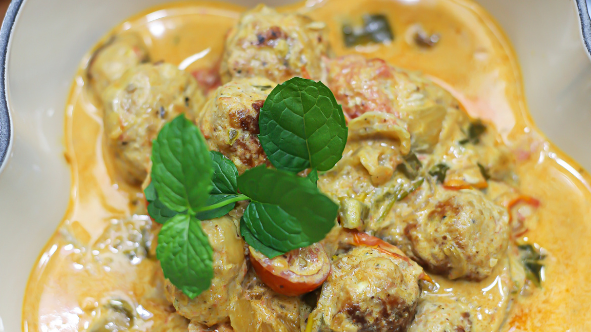 Butter Chicken Meatballs