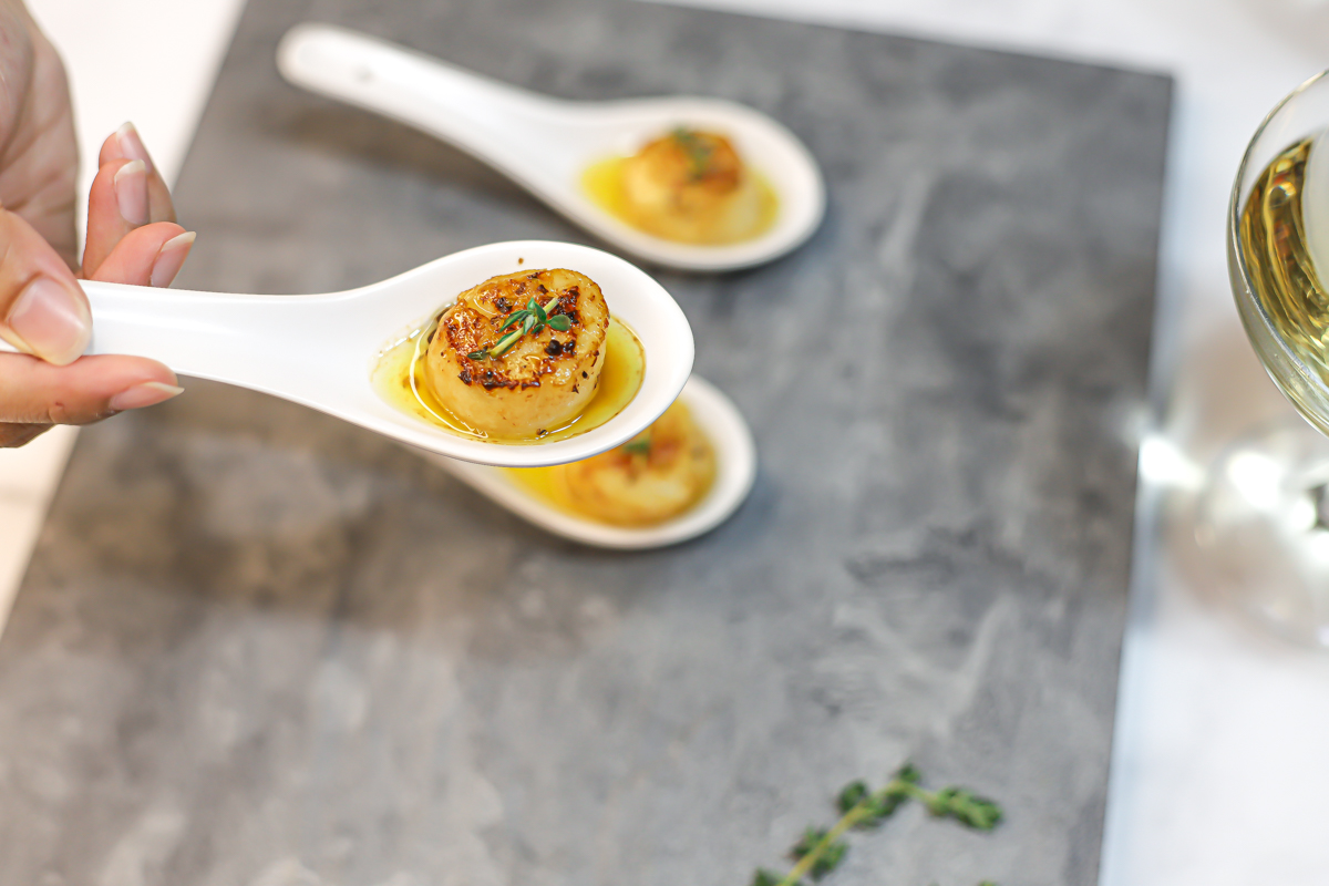 Lemon Garlic Butter Scallops