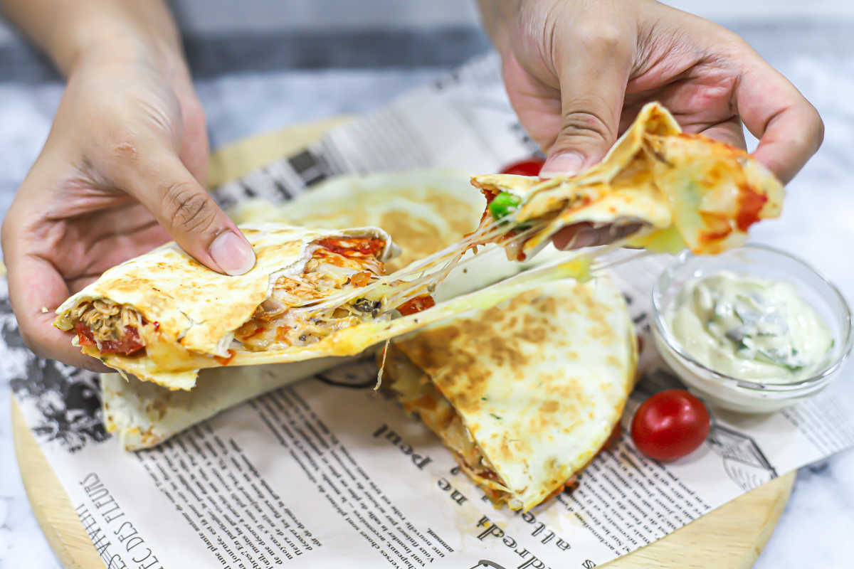 Chipotle Chicken Quesadillas