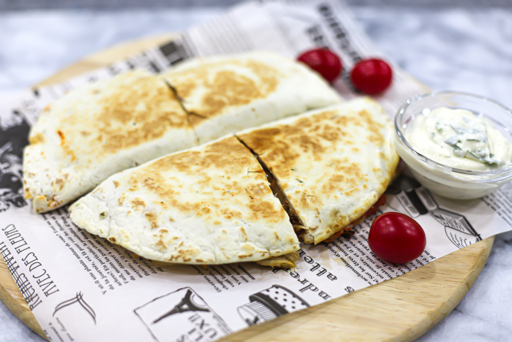 Chipotle Chicken Quesadillas