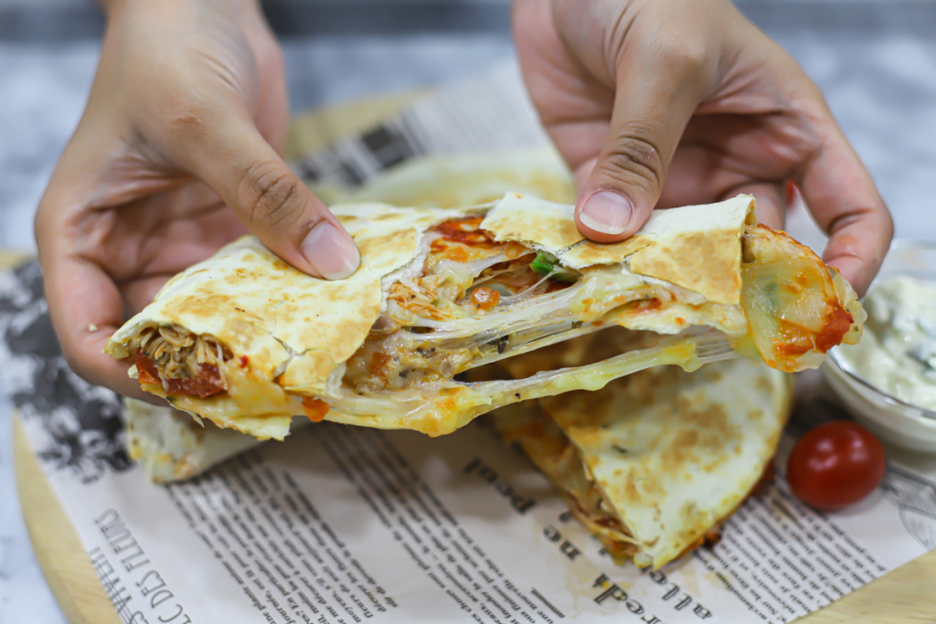 Chipotle Chicken Quesadillas