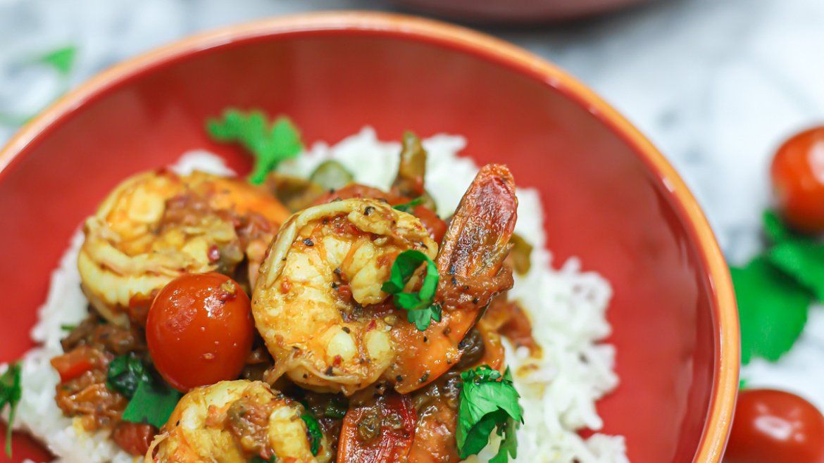Delicious Prawn Veracruz