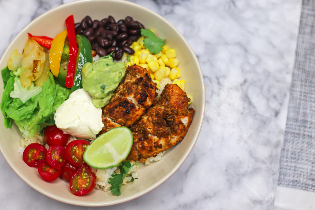 Fajita Chicken Burrito Bowl