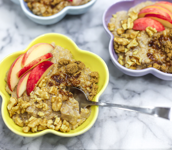 Peach Cinnamon Oatmeal