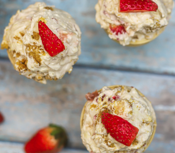 Strawberry Cheesecake Ice Cream