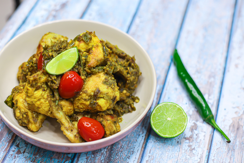 Ayam Berlado Hijau - Chicken in Green Chili Sambal