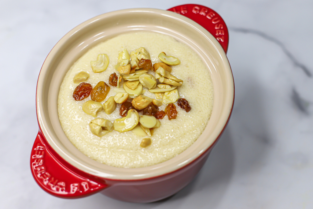 Sooji kheer - Semolina Pudding