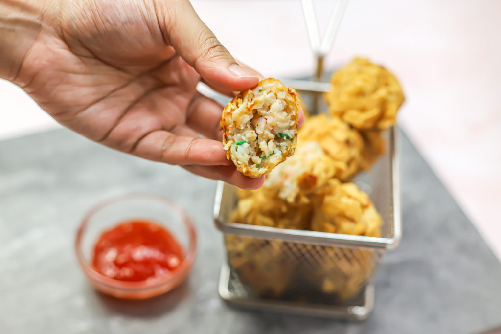 Fried Shrimp Balls