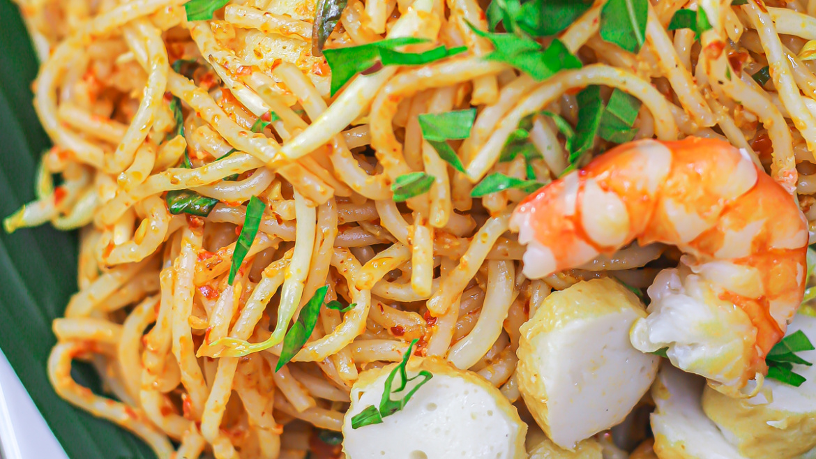 Delicious Fried Laksa