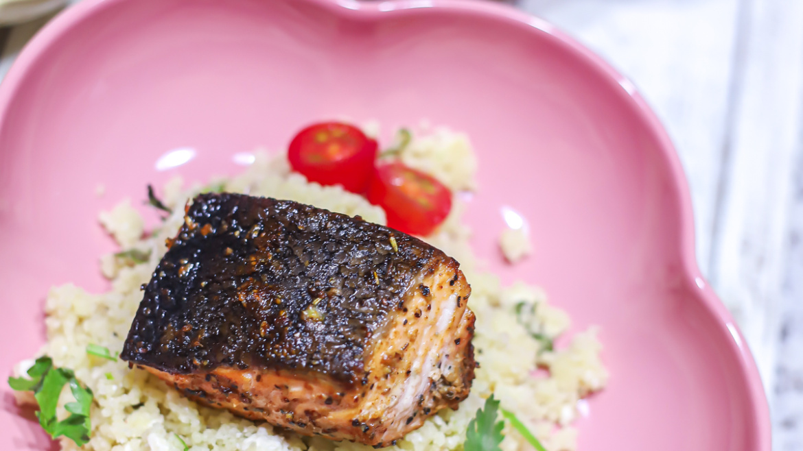Salmon with Lemon Couscous