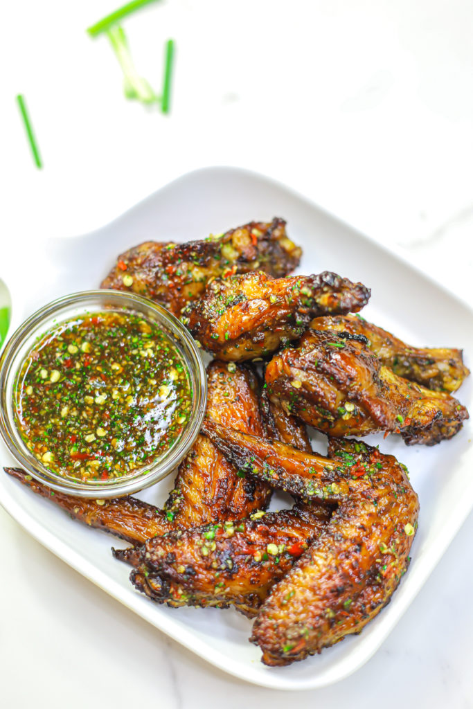 Air Fried Thai Chicken Wings