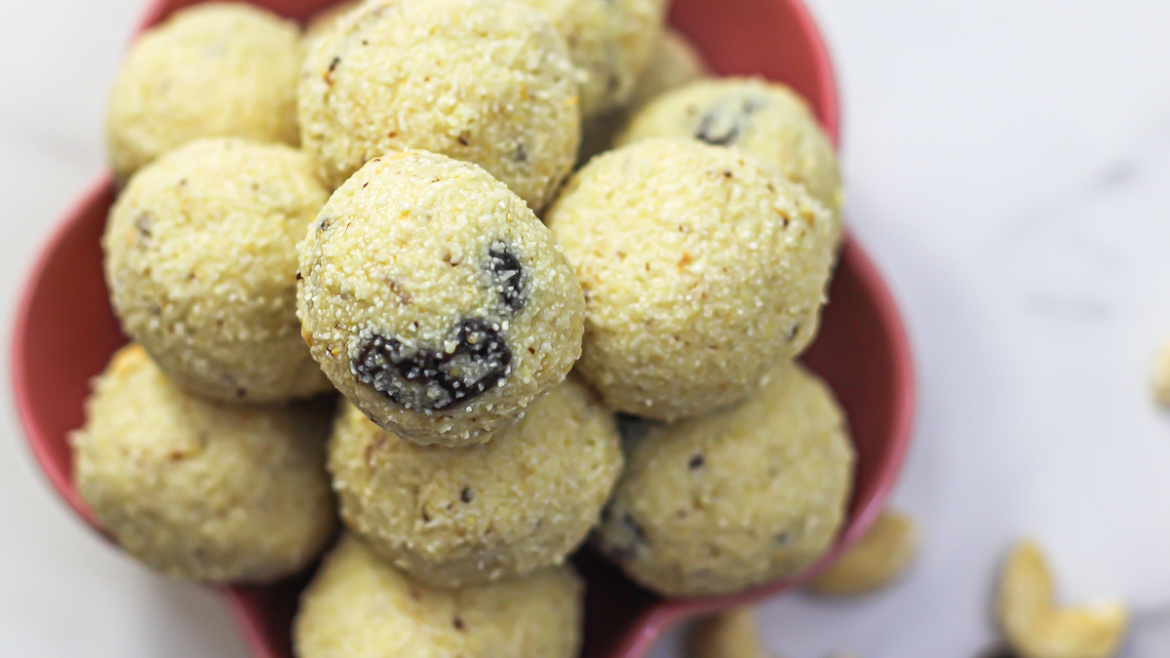 Suji Ladoo - Semolina Ladoo