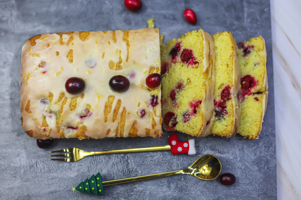 Cranberry Orange Loaf Cake