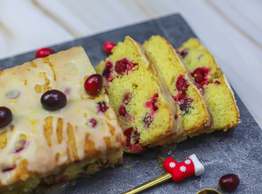 Cranberry Orange Loaf Cake