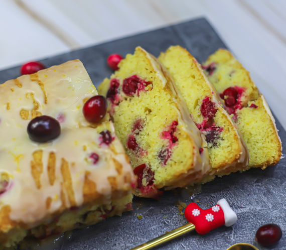 Cranberry Orange Loaf Cake