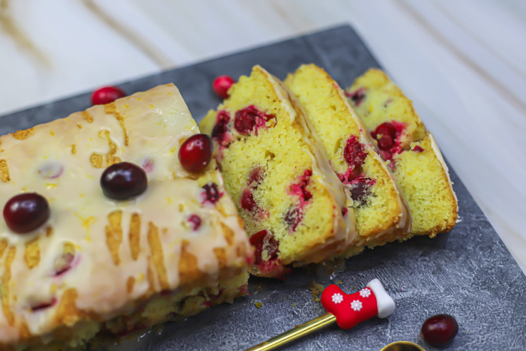 Cranberry Orange Loaf Cake