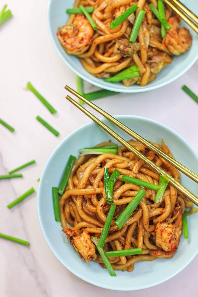 Easy Prawn Udon