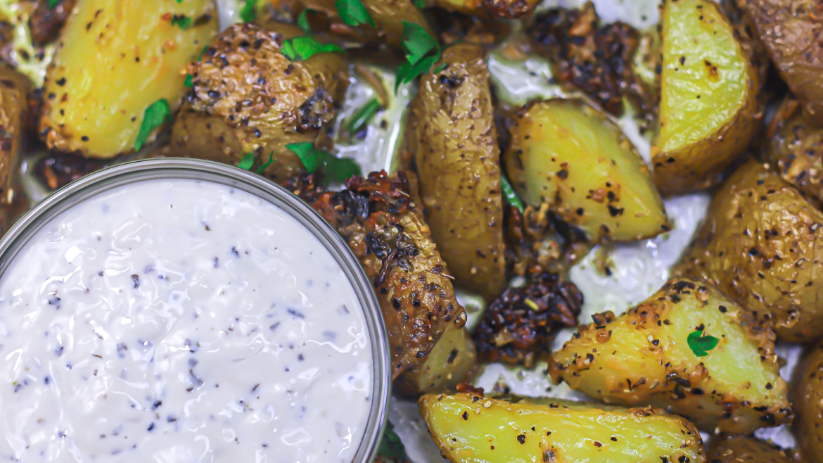 Lemon Parmesan Roasted Potatoes