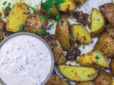 Lemon Parmesan Roasted Potatoes