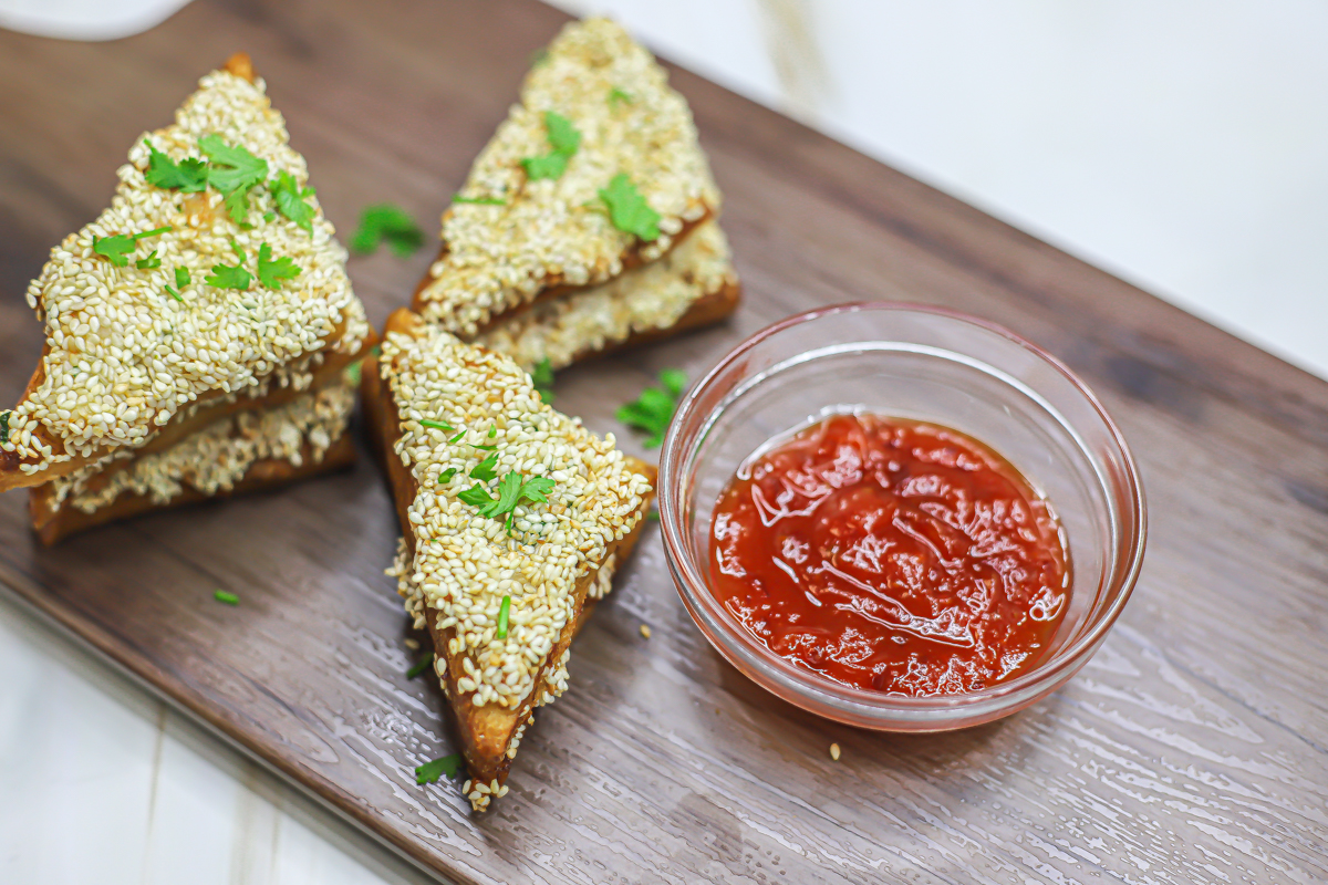 Sesame Prawn Toast
