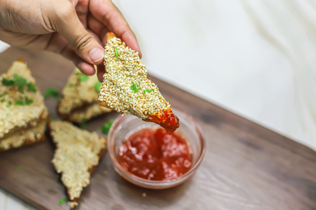 Sesame Prawn Toast