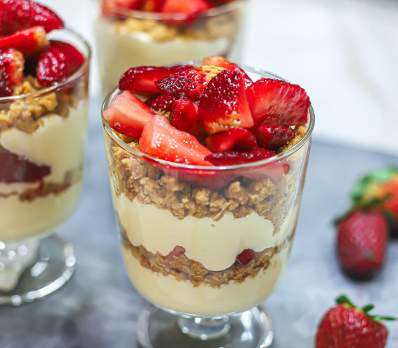 Strawberry Cheesecake Parfait