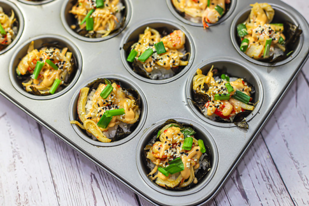 Easy Sushi Muffins