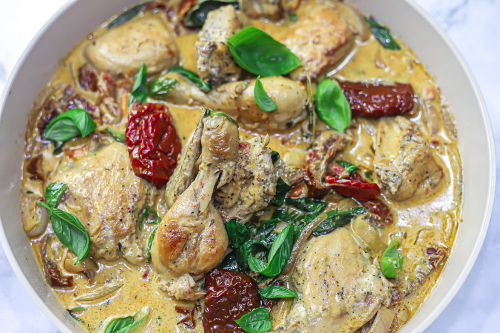 Creamy Sun Dried Tomato Chicken