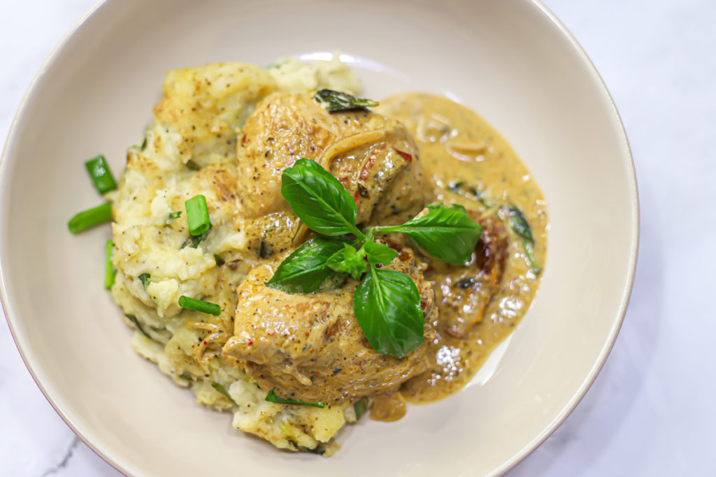 Creamy Sun Dried Tomato Chicken