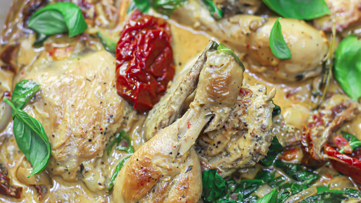 Creamy Sun Dried Tomato Chicken