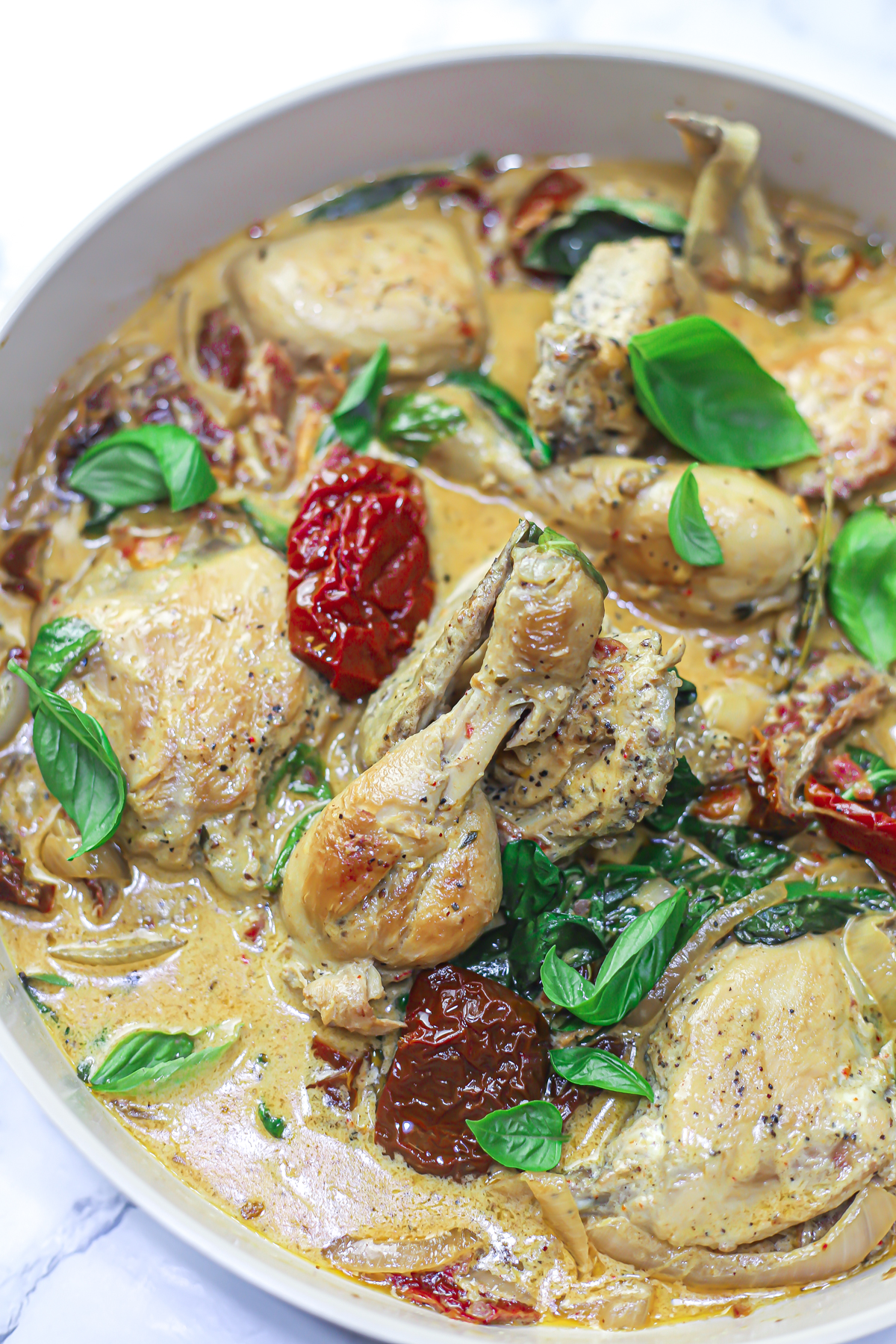 Creamy Sun Dried Tomato Chicken